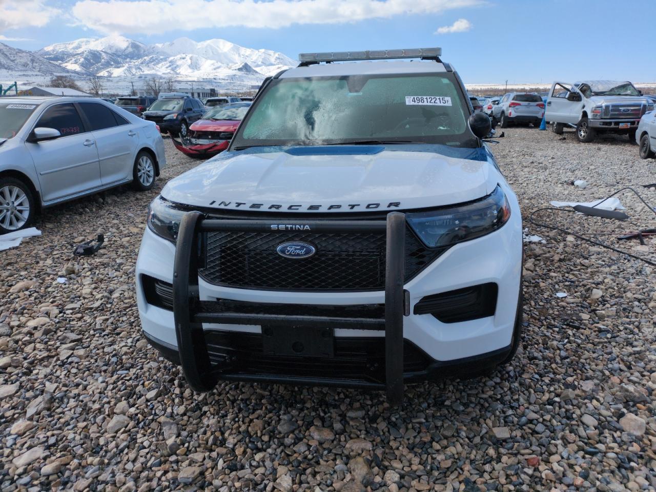 2022 FORD EXPLORER POLICE INTERCEPTOR VIN:1FM5K8AC8NGC05986