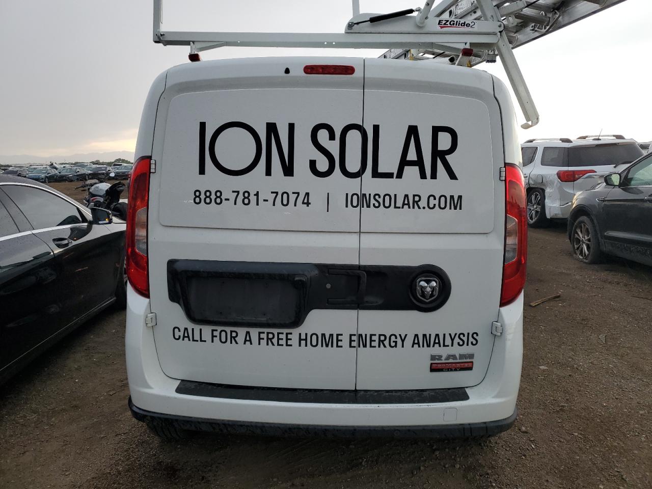 2022 RAM PROMASTER CITY TRADESMAN VIN:ZFBHRFAB5N6X65997