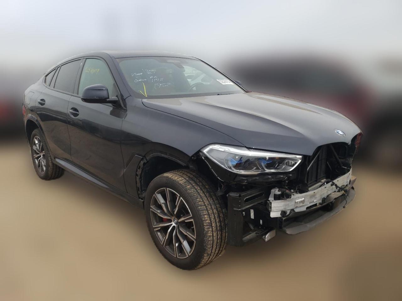 2022 BMW X6 XDRIVE40I VIN:5UXCY6C0XN9K69841