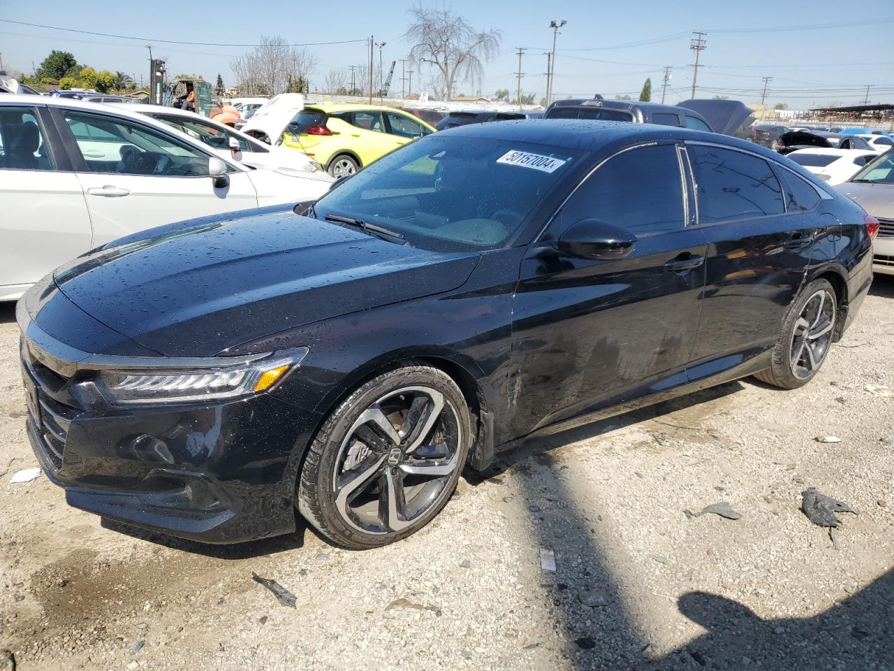 2022 HONDA ACCORD SPORT VIN:1HGCV2F33NA009600