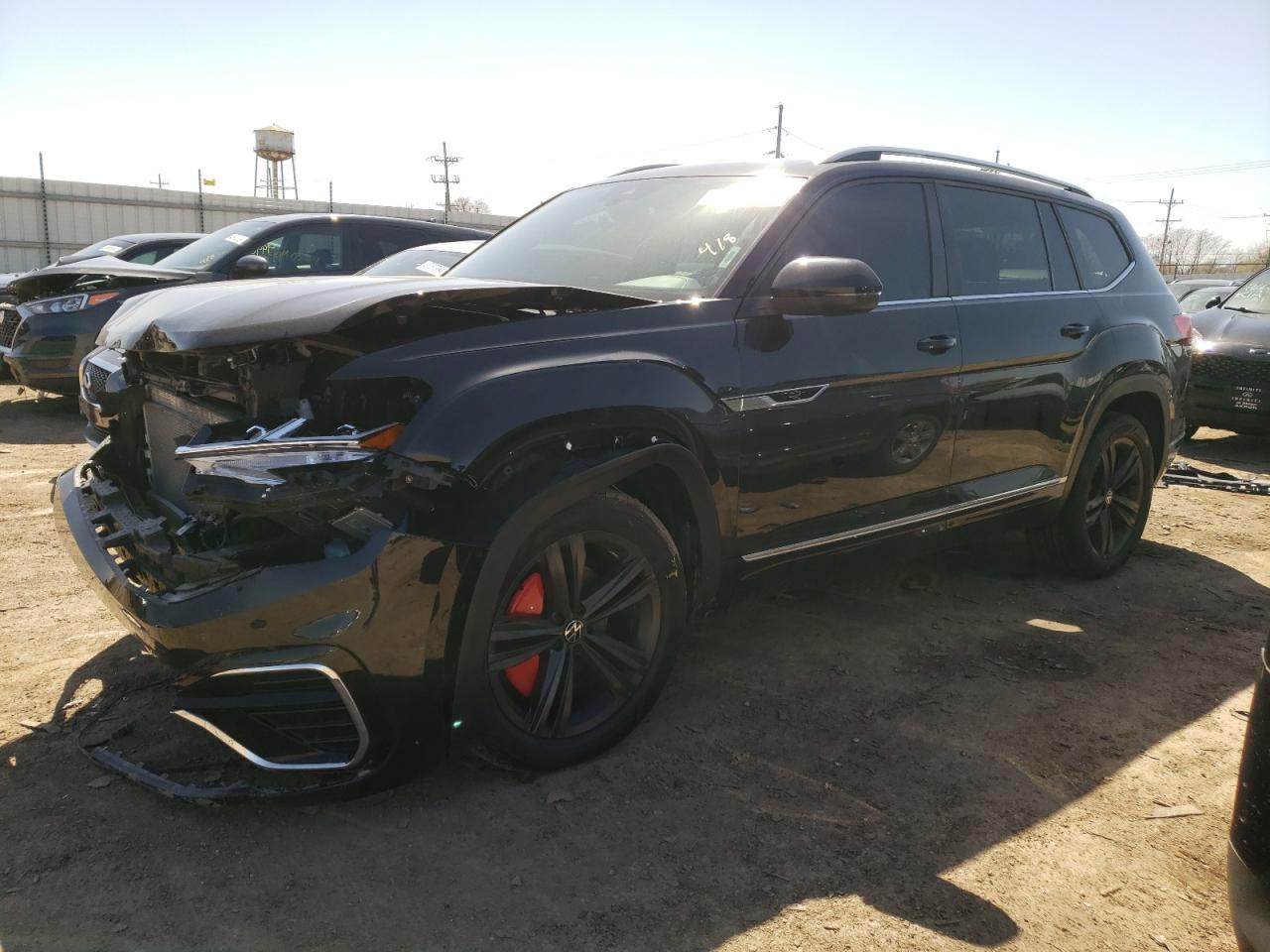 2022 VOLKSWAGEN ATLAS SEL R-LINE VIN:1V2AR2CA6NC529645