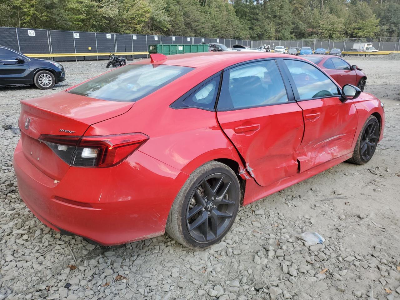 2023 HONDA CIVIC SPORT VIN:2HGFE2F57PH521119