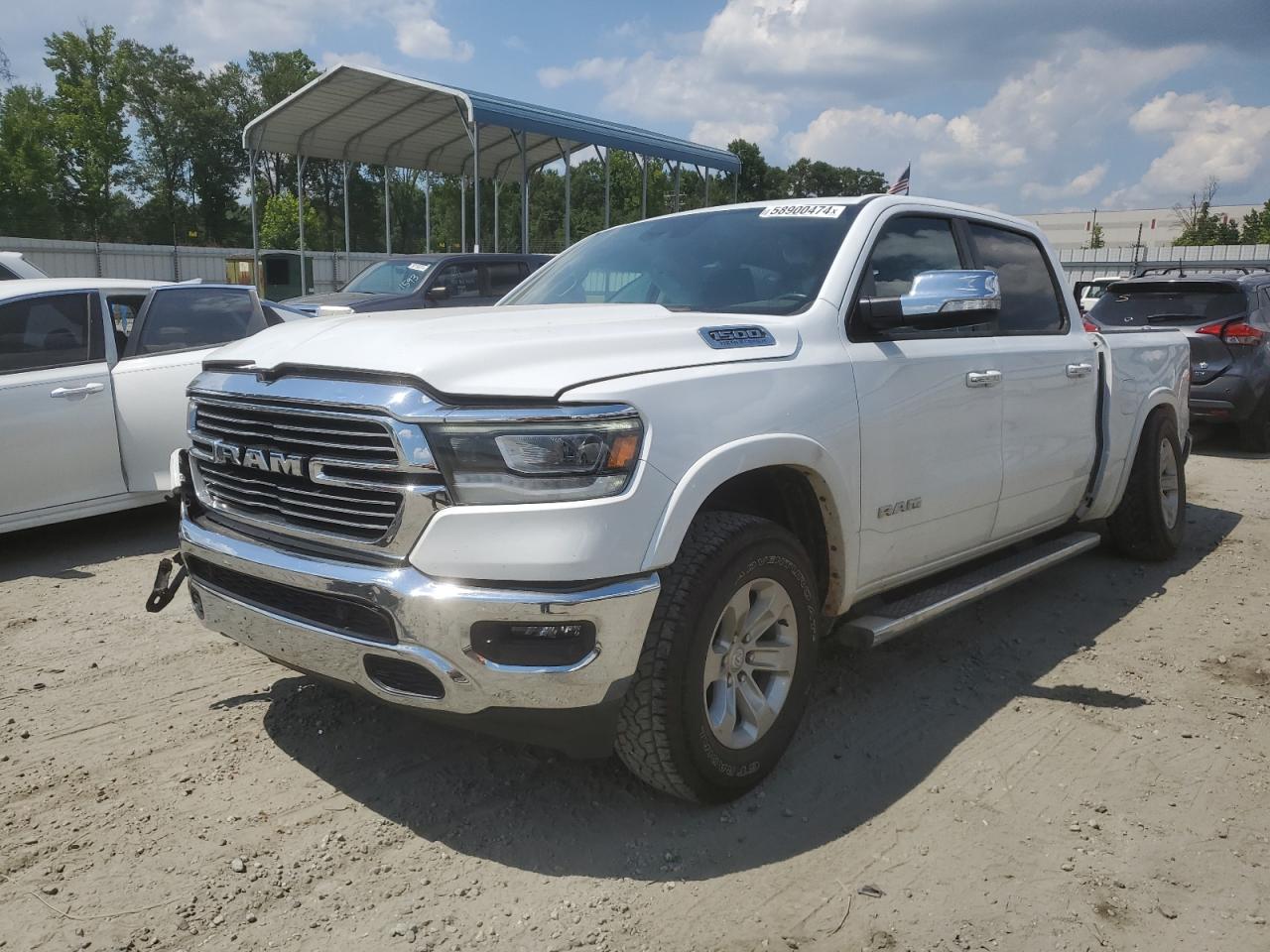 2022 RAM 1500 LARAMIE VIN:1C6SRFJT4NN386479