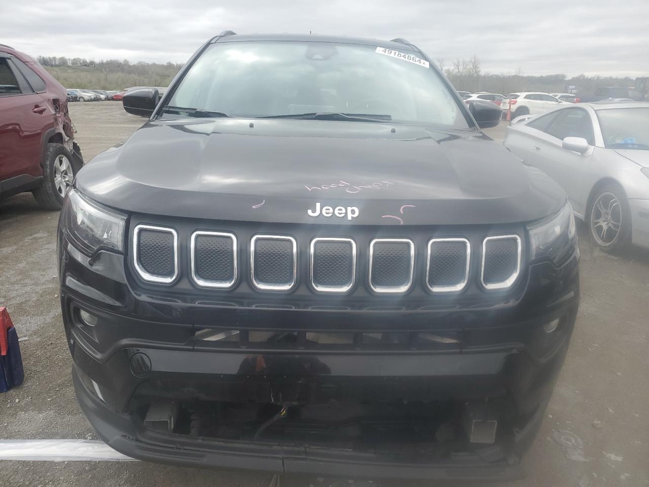 2022 JEEP COMPASS LATITUDE VIN:3C4NJDBB1NT165235