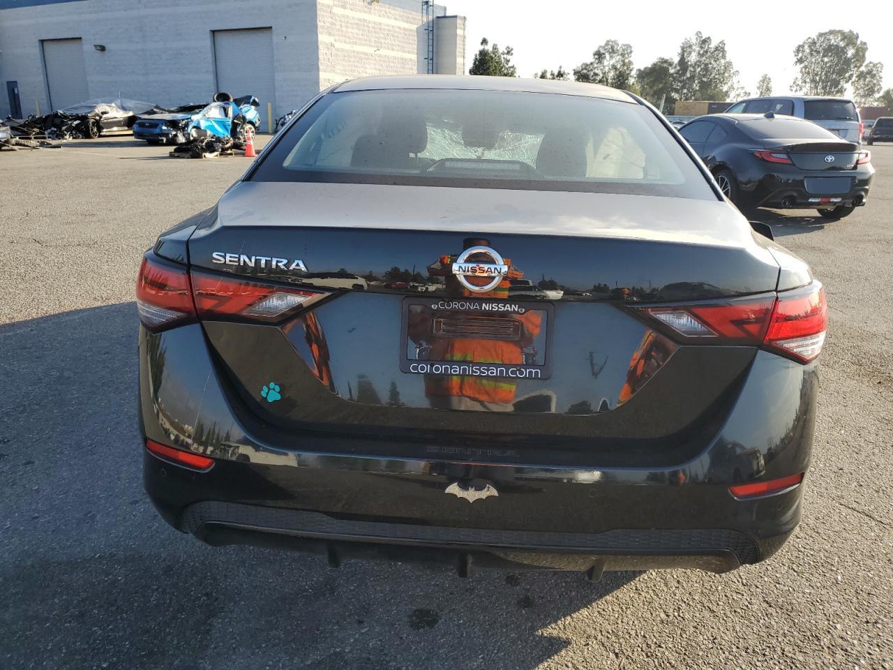 2022 NISSAN SENTRA S VIN:3N1AB8BV2NY282860