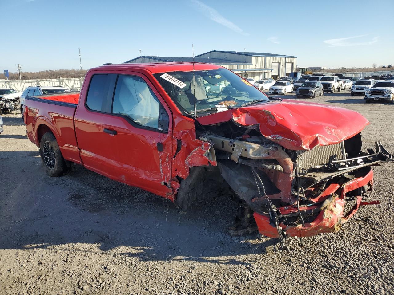 2023 FORD F150 SUPER CAB VIN:1FTEX1EP3PKE54268