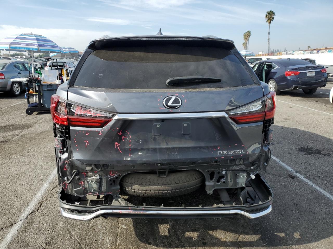 2022 LEXUS RX 350 L VIN:JTJHZKEA4N2027426