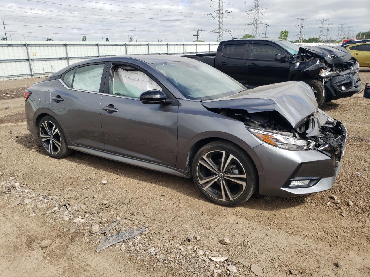 2022 NISSAN SENTRA SR VIN:3N1AB8DV6NY212355