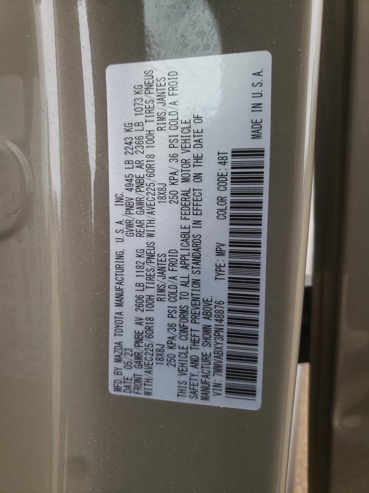 2023 MAZDA CX-50 BASE VIN:7MMVABXY3PN148876