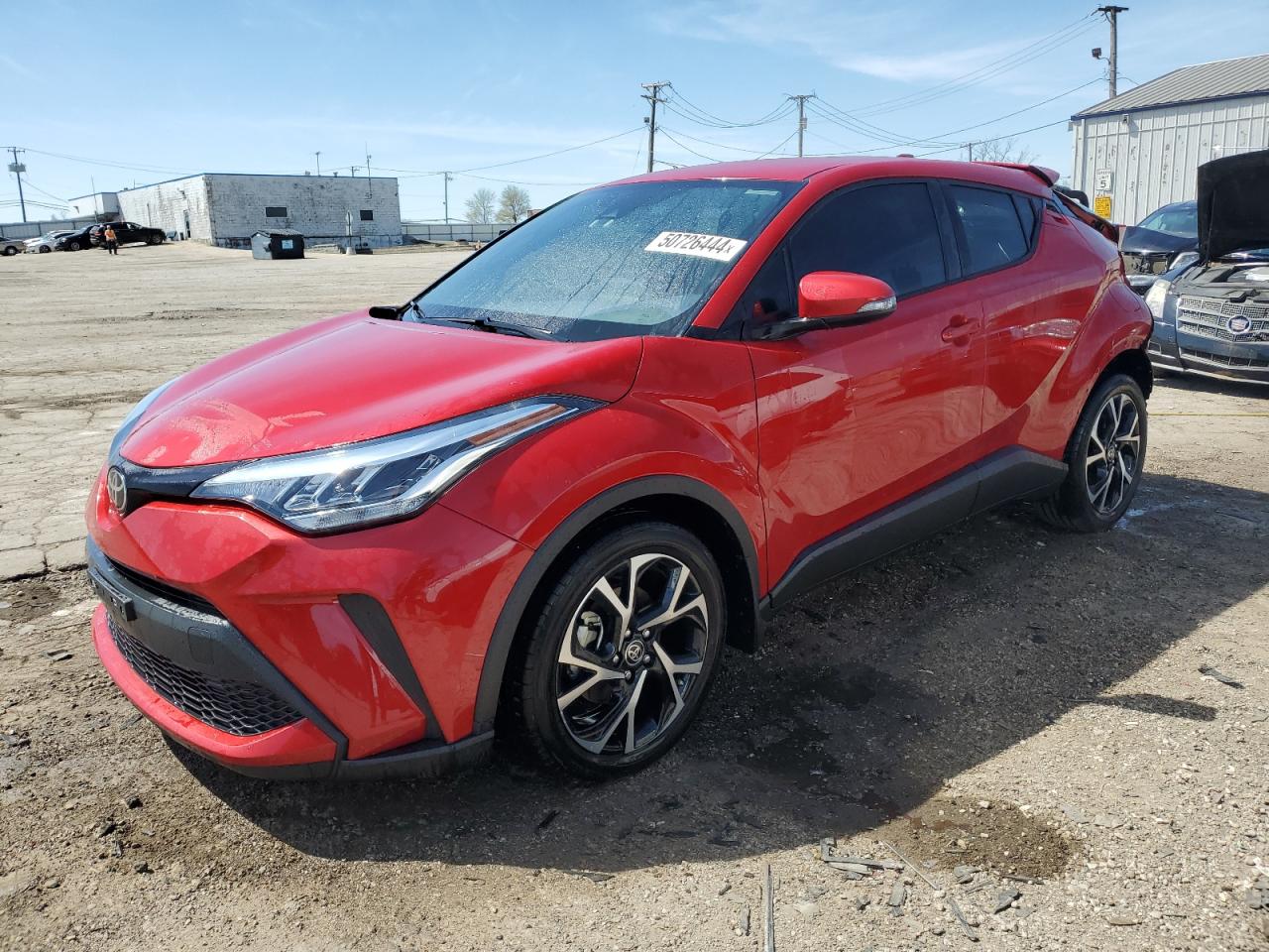2022 TOYOTA C-HR XLE VIN:NMTKHMBX1NR145540