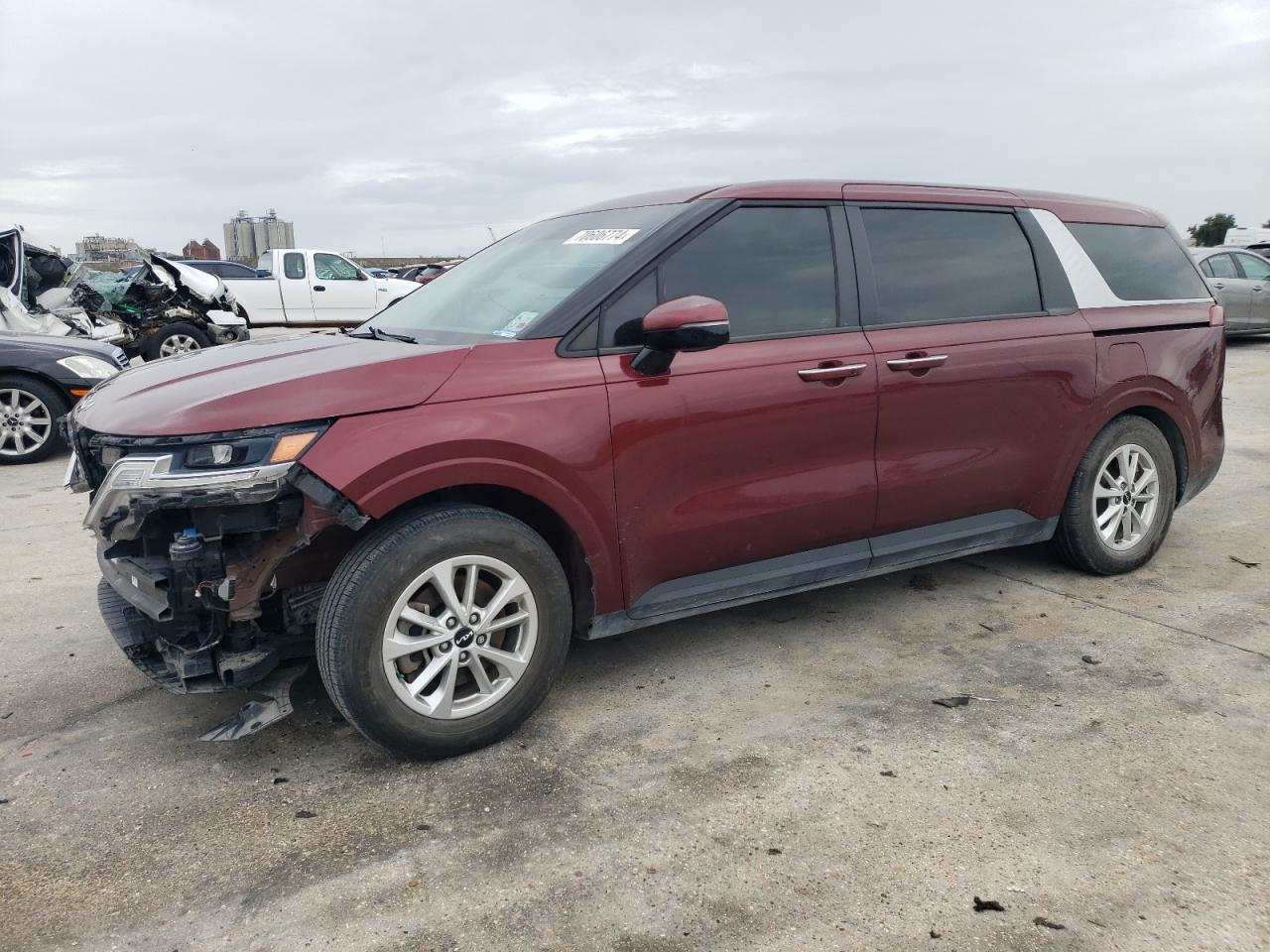 2022 KIA CARNIVAL LX VIN:KNDNB4H33N6126010