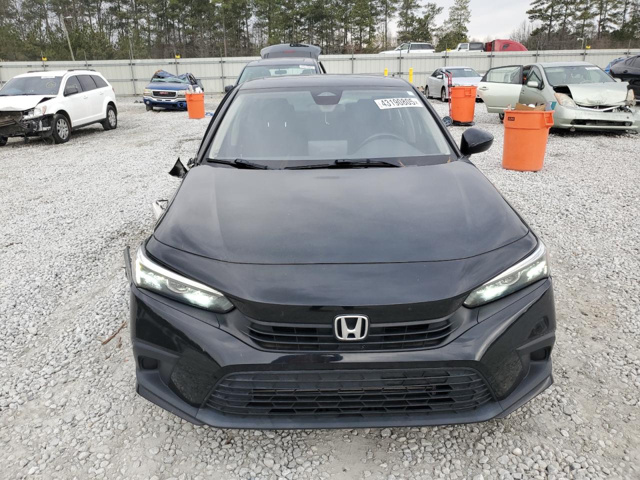 2022 HONDA CIVIC EX VIN:JHMFE1F70NX004424