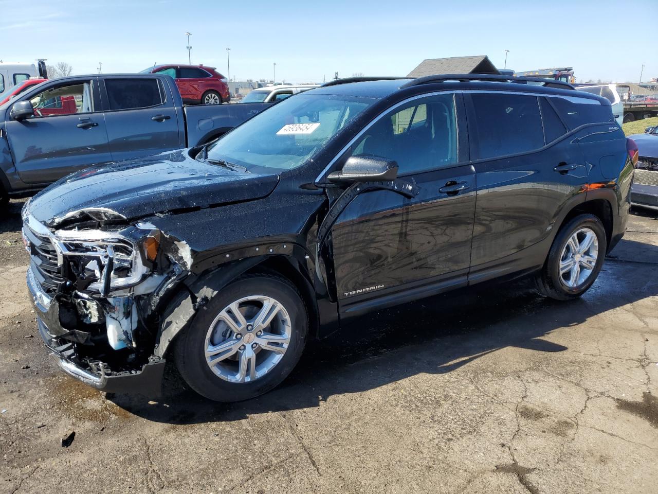 2022 GMC TERRAIN SLE VIN:3GKALMEV7NL295457