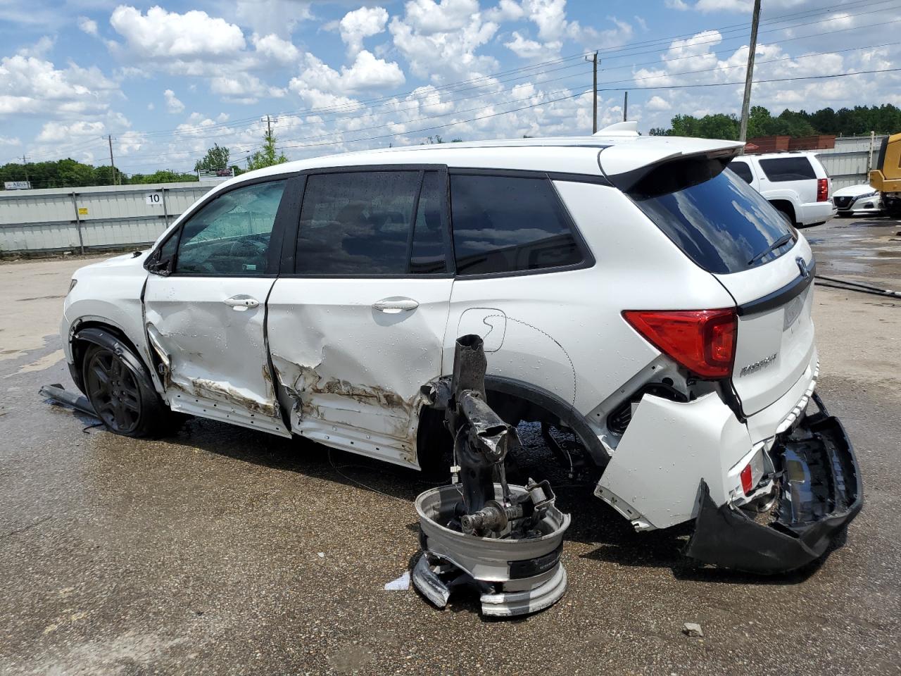 2022 HONDA PASSPORT EXL VIN:5FNYF7H51NB004058