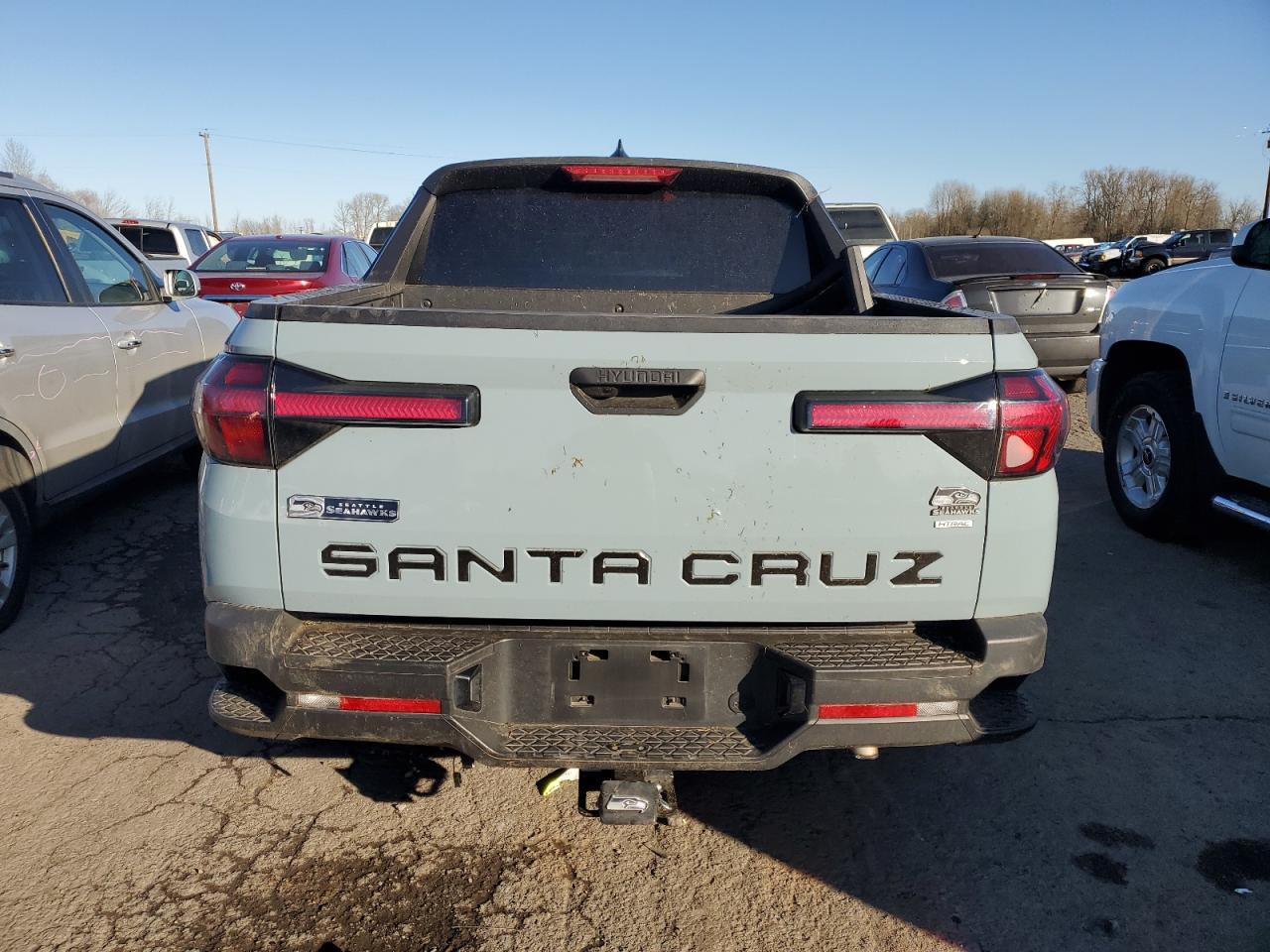 2022 HYUNDAI SANTA CRUZ SEL VIN:5NTJBDAE2NH021038