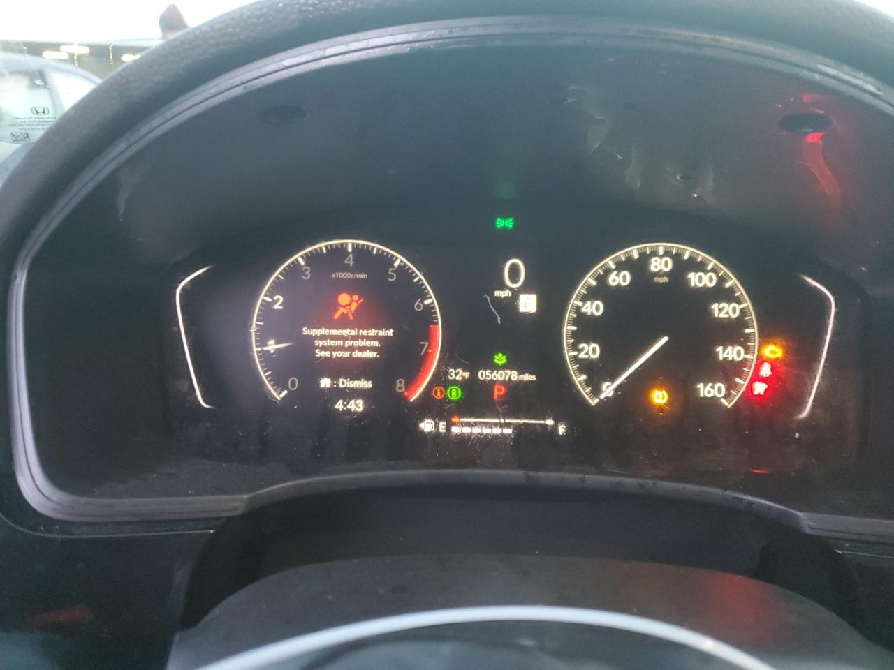 2022 HONDA CIVIC EX VIN:2HGFE1F77NH320717