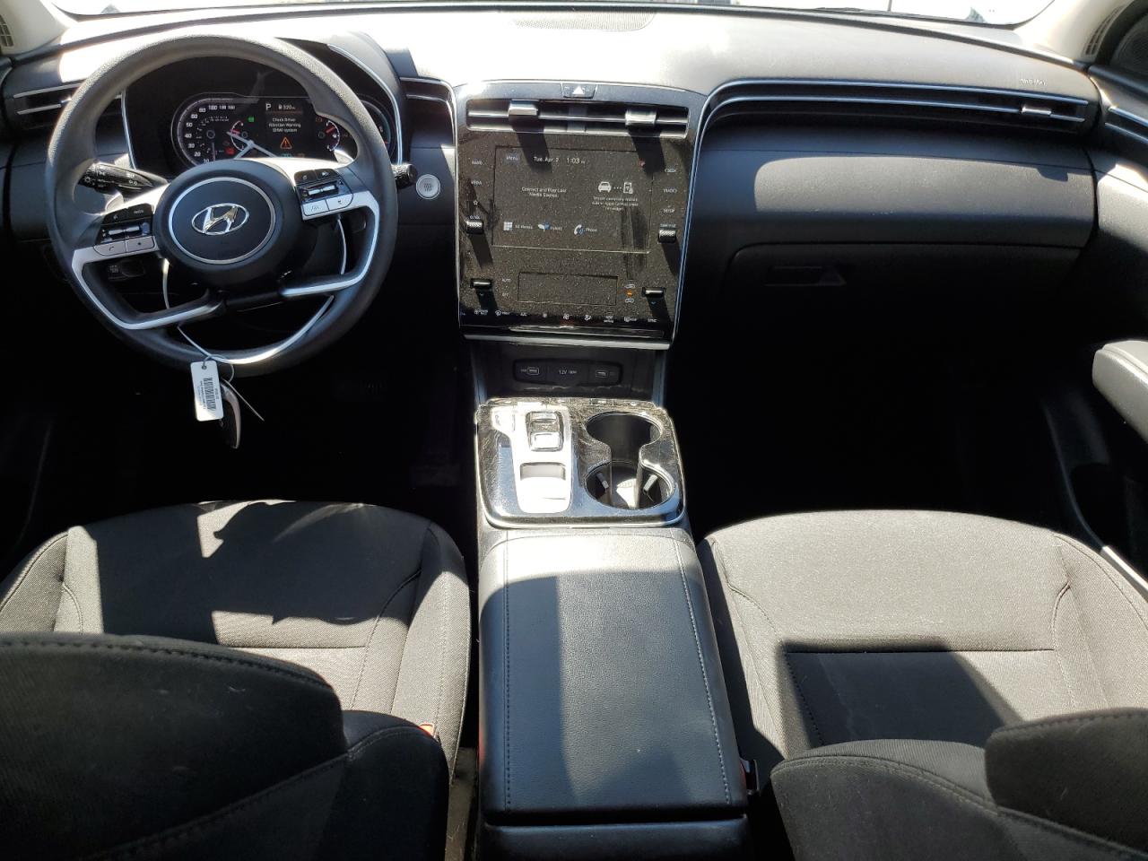 2022 HYUNDAI TUCSON BLUE VIN:KM8JBCA15NU084223