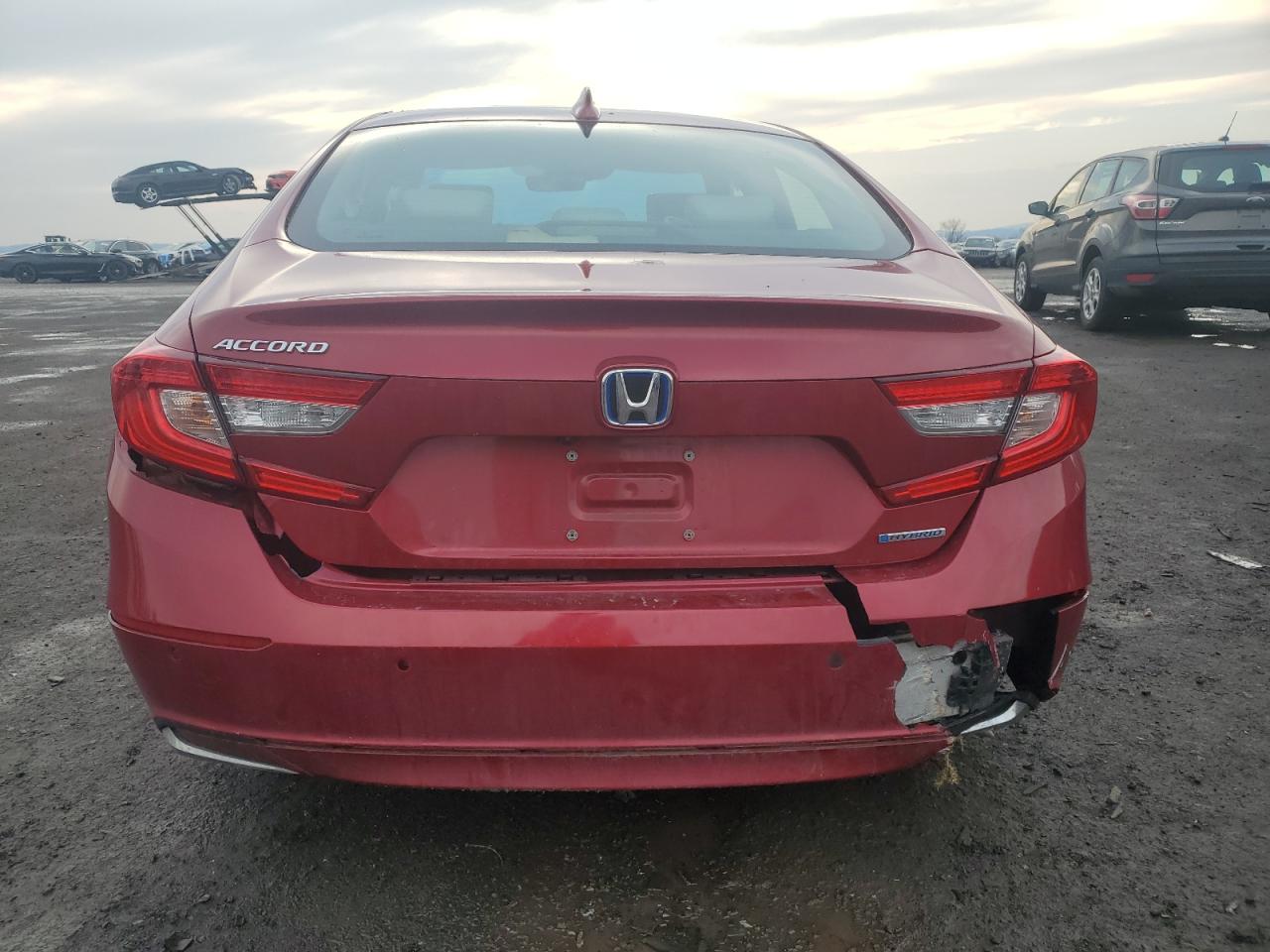 2022 HONDA ACCORD HYBRID EXL VIN:1HGCV3F55NA013848