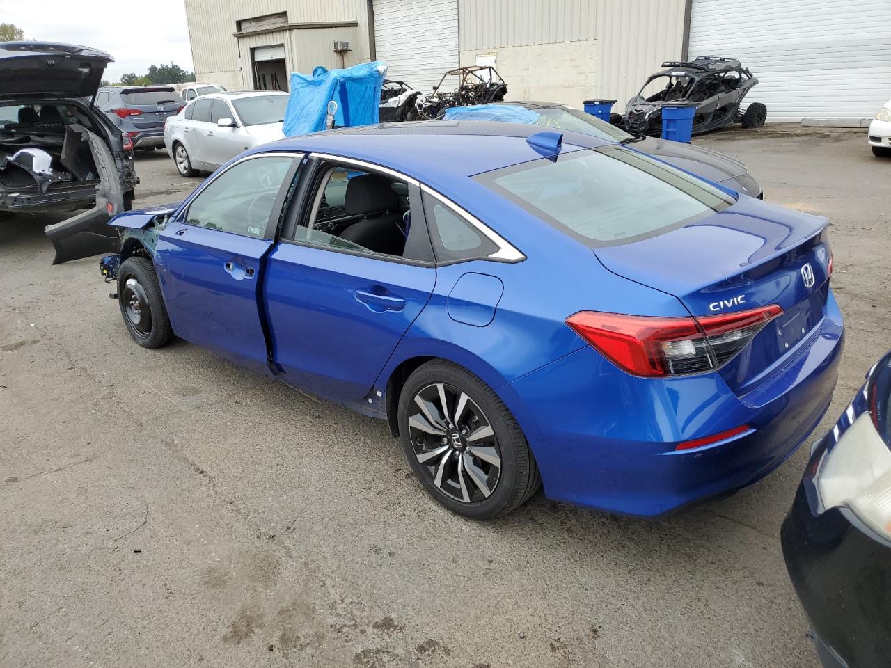 2022 HONDA CIVIC EX VIN:2HGFE1F75NH306797