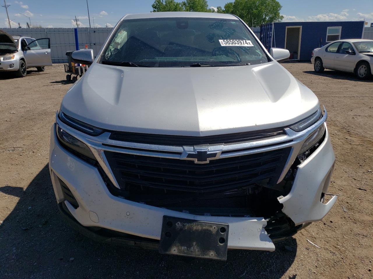 2022 CHEVROLET EQUINOX LT VIN:3GNAXUEV2NS102600