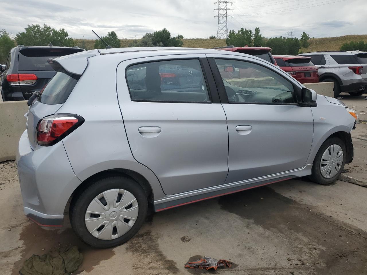 2022 MITSUBISHI MIRAGE ES VIN:ML32AUHJ7NH007923