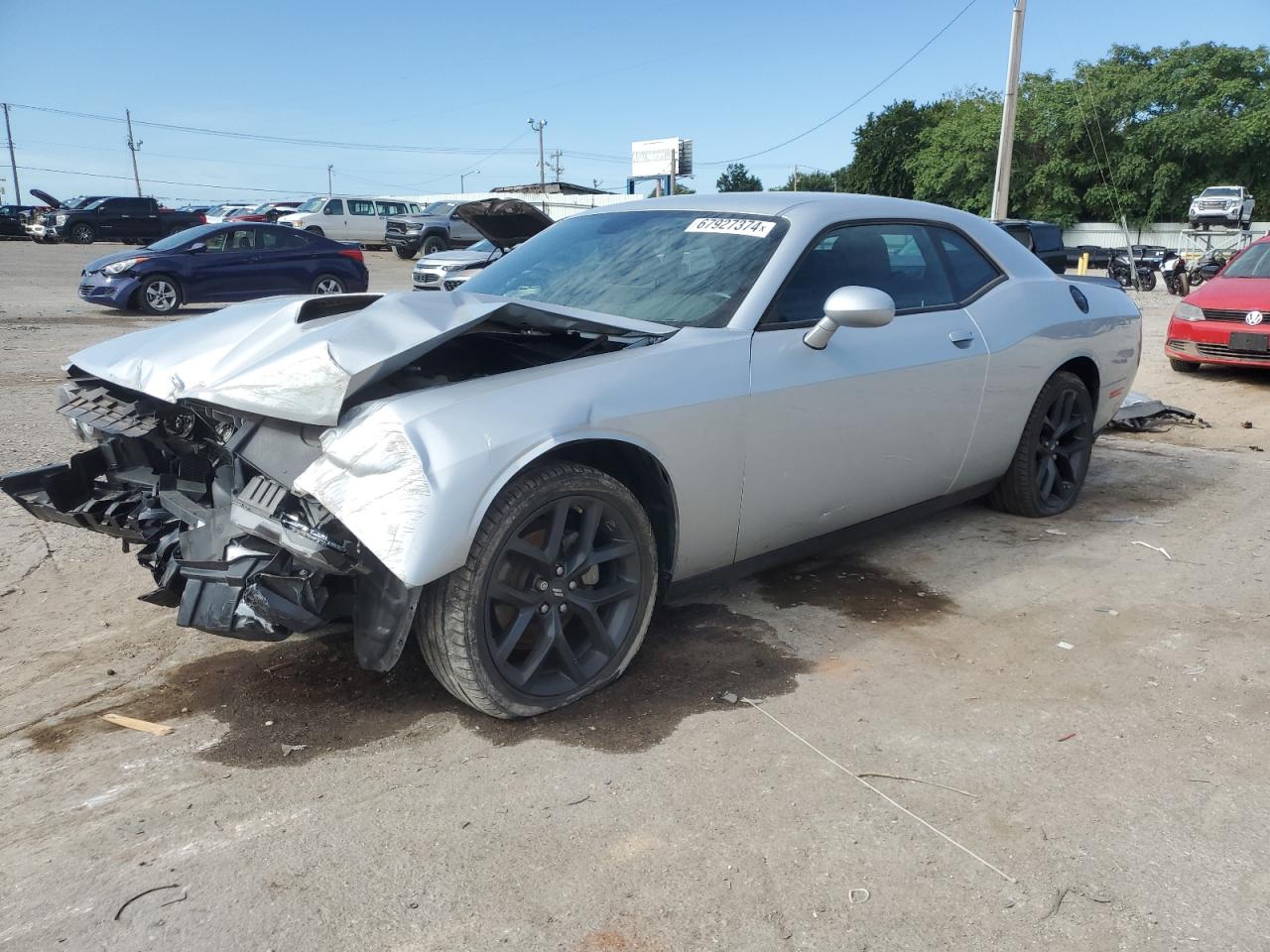 2022 DODGE CHALLENGER SXT VIN:2C3CDZAG1NH132130