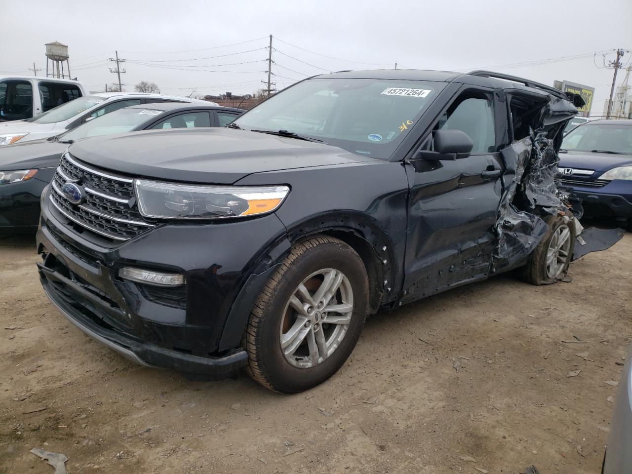 2022 FORD EXPLORER XLT VIN:1FMSK8DH9NGA52027