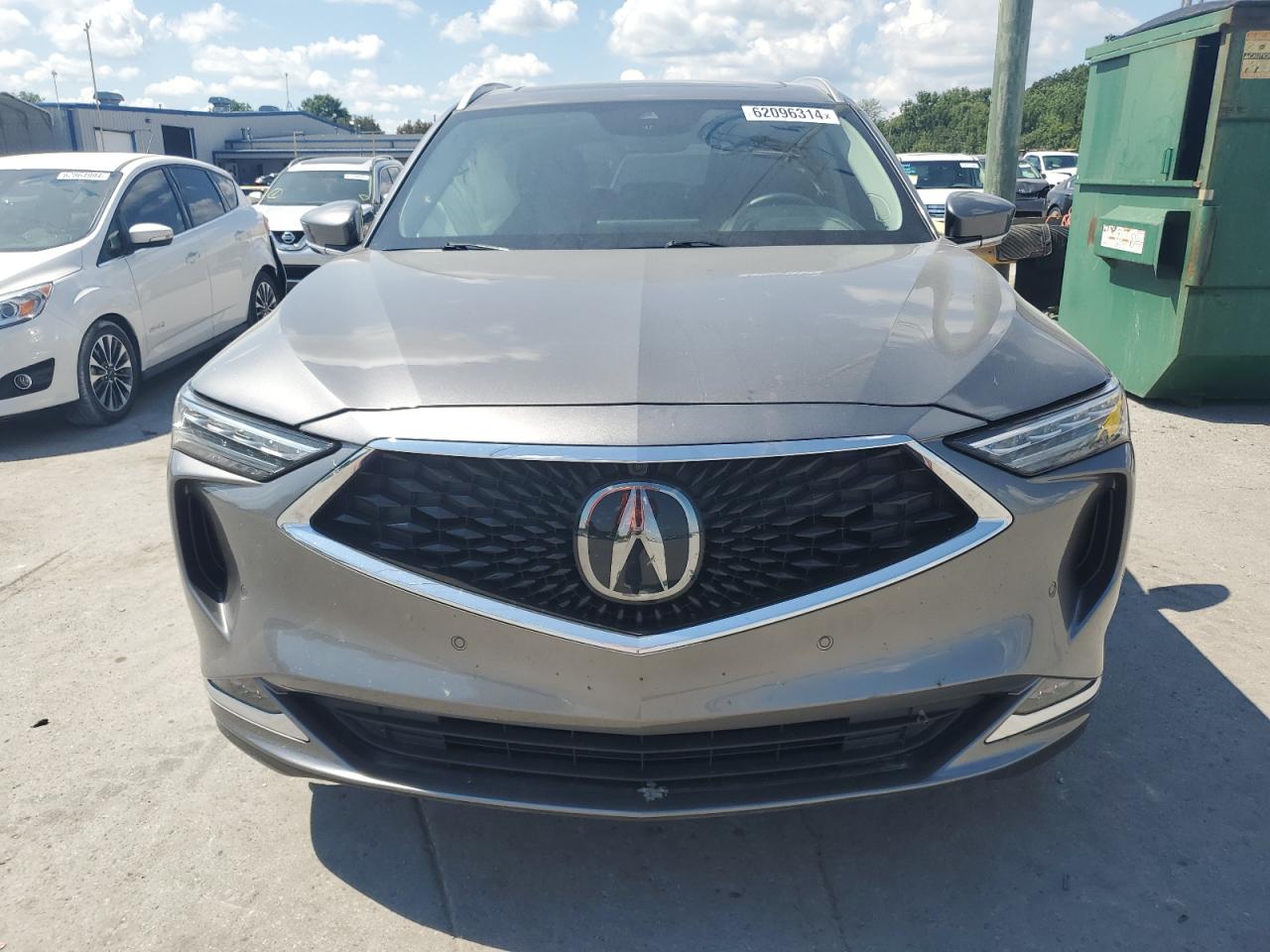 2022 ACURA MDX ADVANCE VIN:5J8YE1H8XNL047886