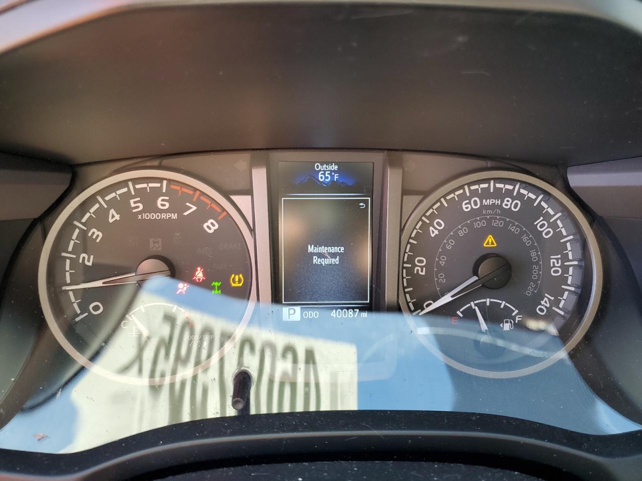 2022 TOYOTA TACOMA DOUBLE CAB VIN:3TYCZ5AN6NT101854