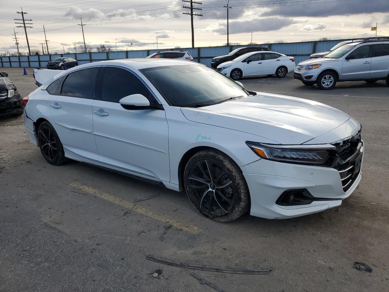 2022 HONDA ACCORD TOURING VIN:1HGCV2F91NA001287
