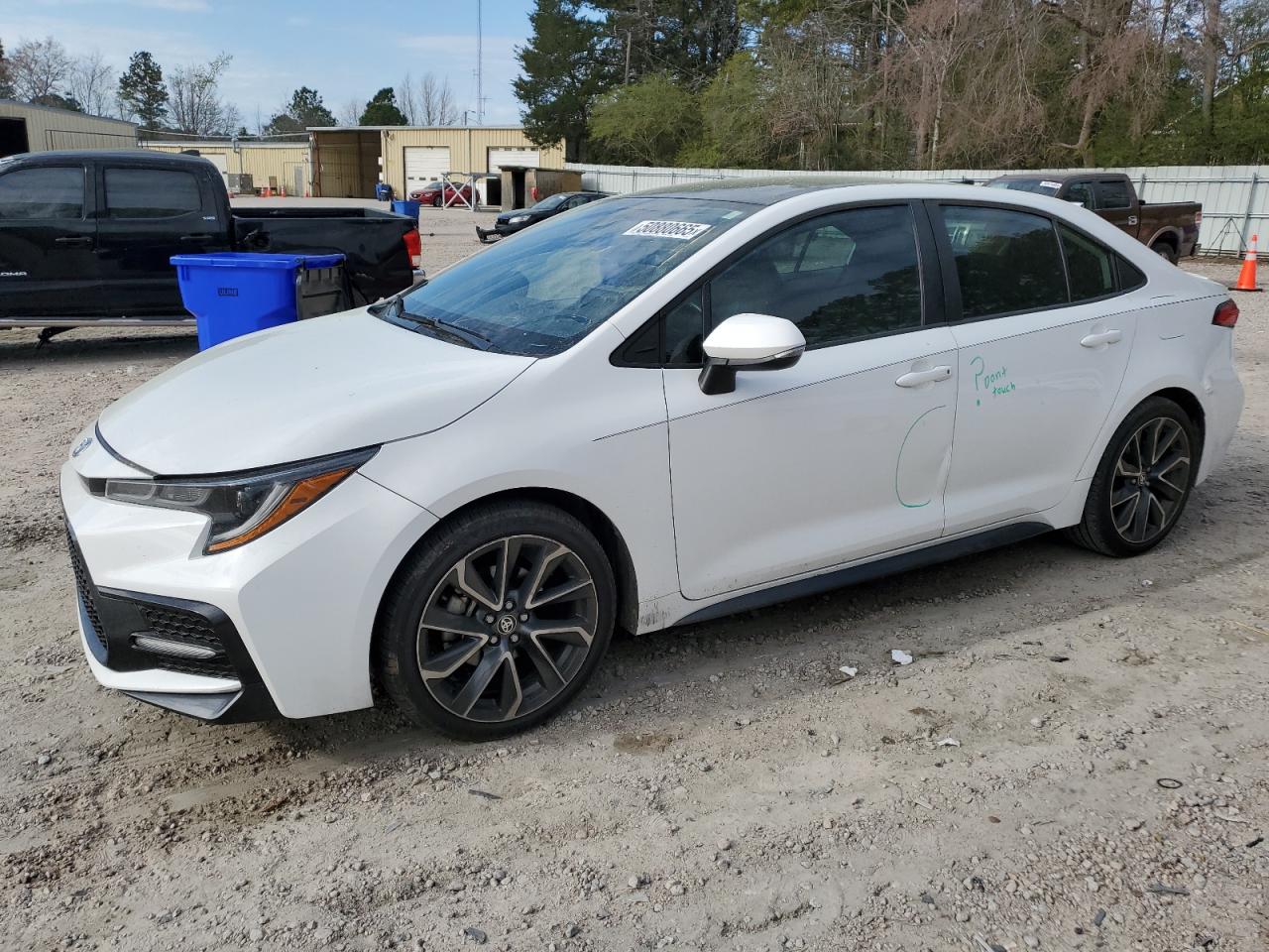 2022 TOYOTA COROLLA SE VIN:5YFS4MCE6NP121219