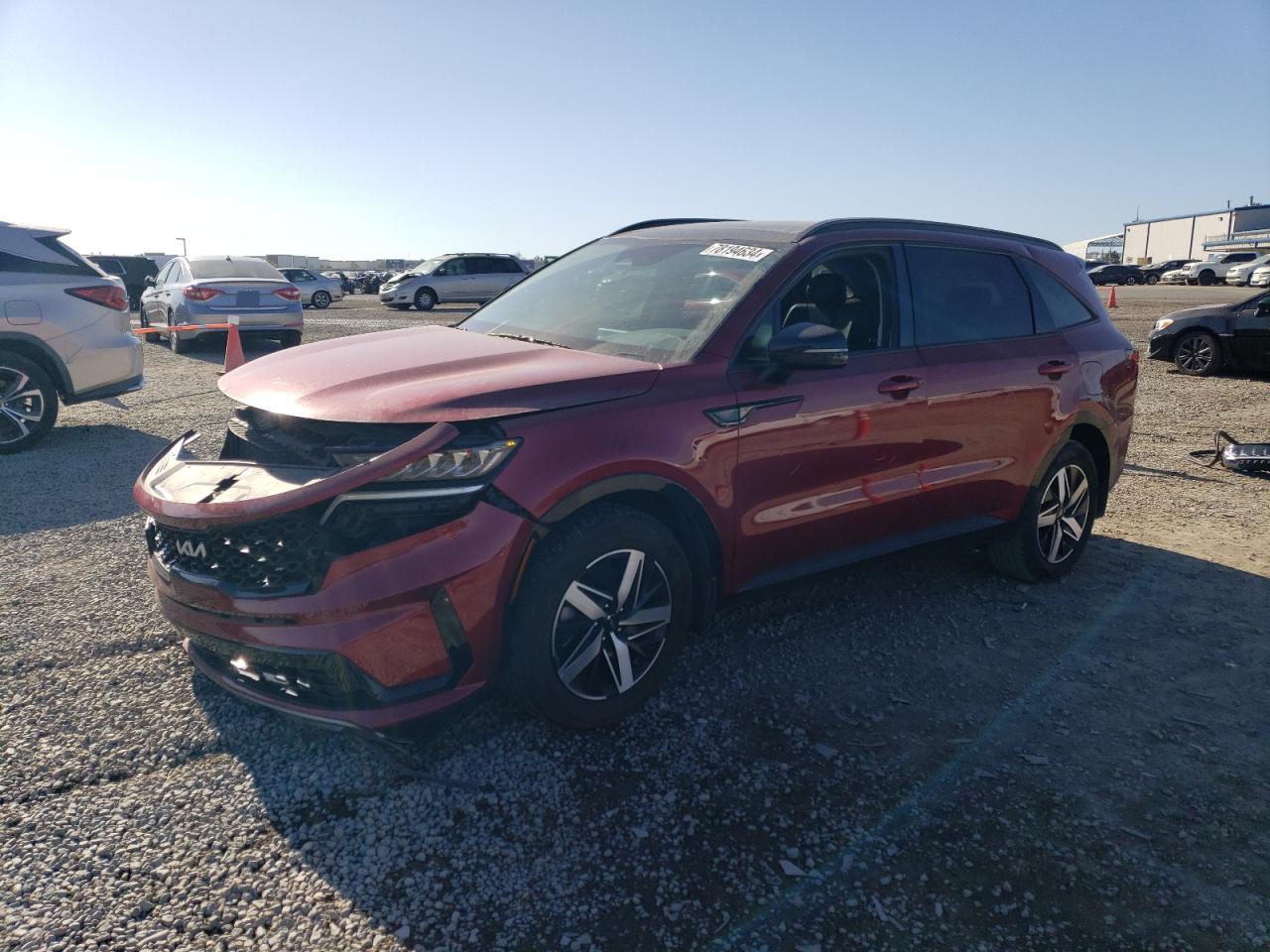 2023 KIA SORENTO S VIN:5XYRL4LC8PG175225