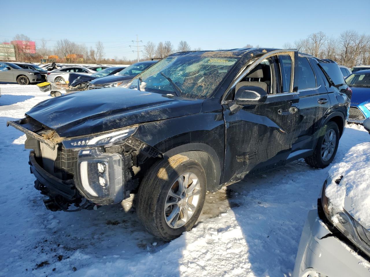 2022 HYUNDAI PALISADE SE VIN:KM8R14HE0NU353183