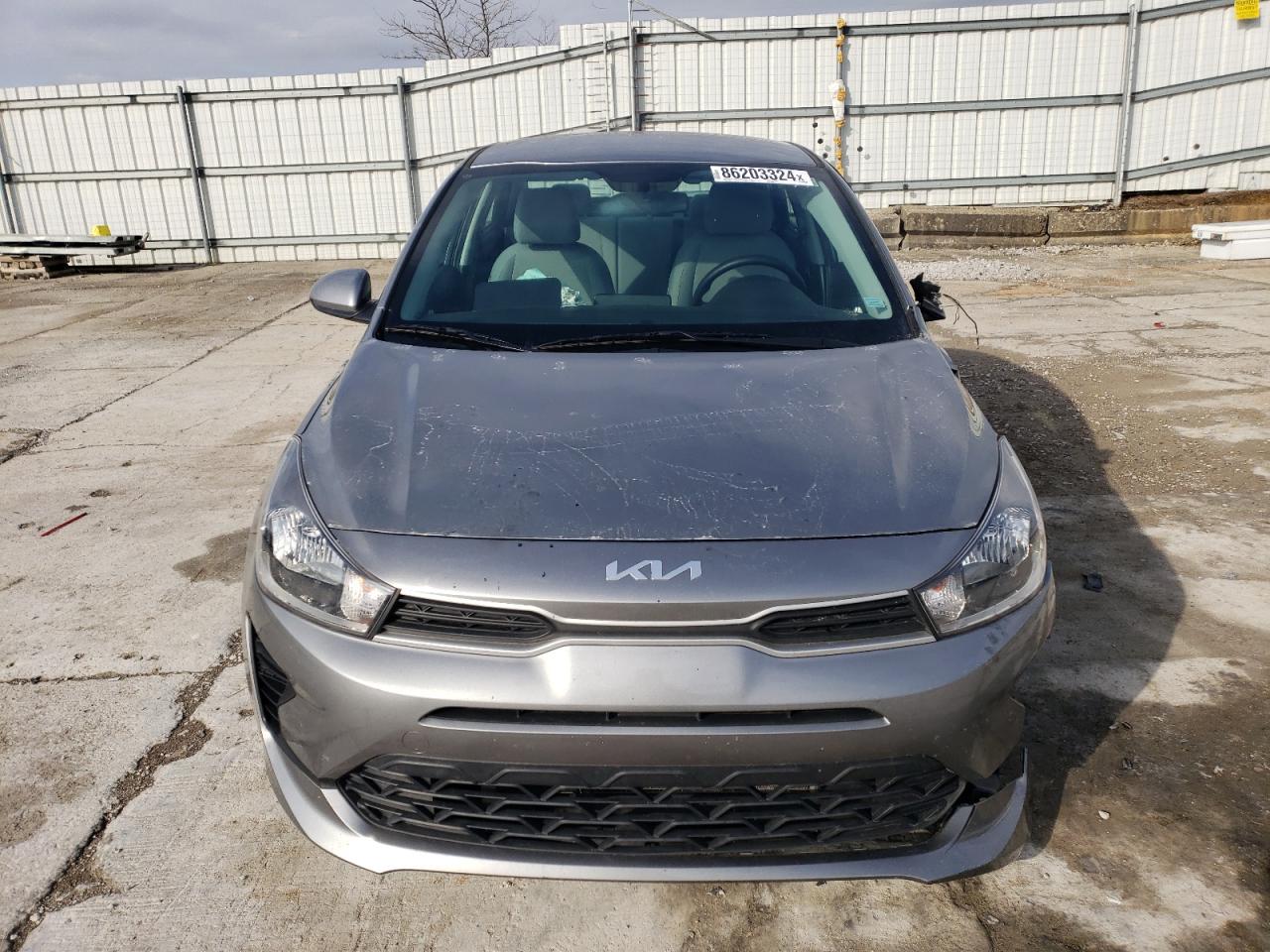 2022 KIA RIO LX VIN:3KPA24AD5NE496113