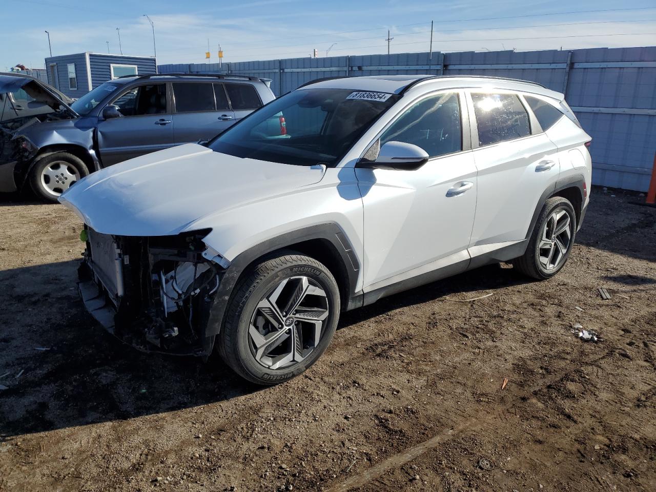 2022 HYUNDAI TUCSON SEL VIN:5NMJFCAE6NH160499