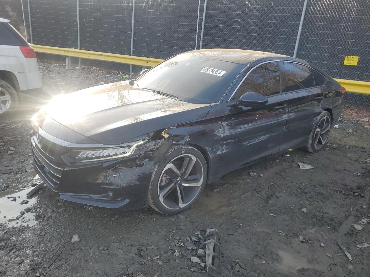 2022 HONDA ACCORD SPORT SE VIN:1HGCV1F45NA015711