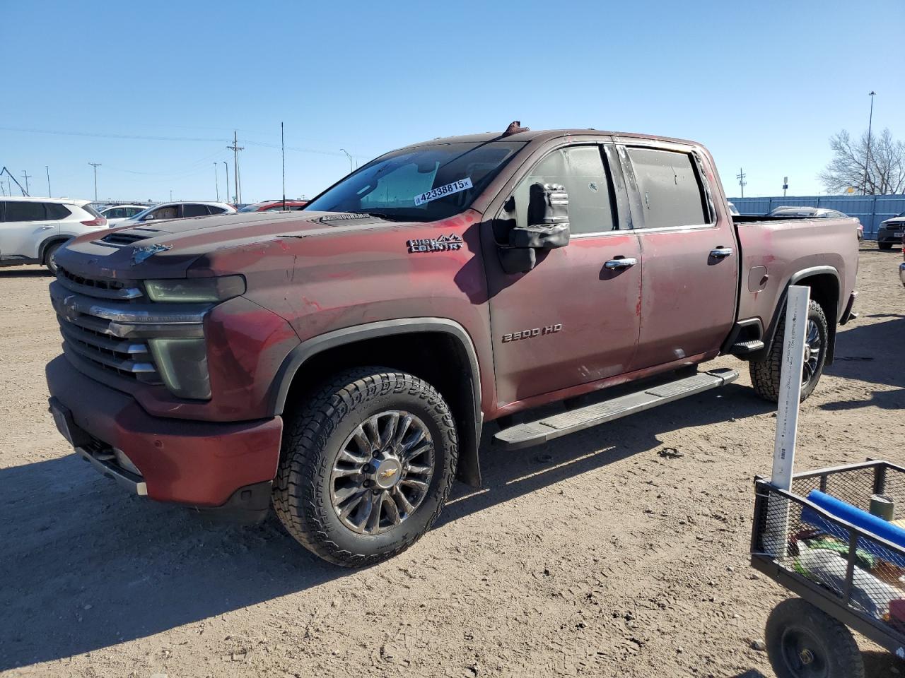2022 CHEVROLET SILVERADO K2500 HIGH COUNTRY VIN:1GC4YREY9NF120798