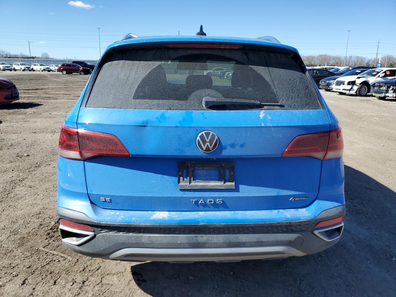 2022 VOLKSWAGEN TAOS SE VIN:3VVWX7B27NM032088