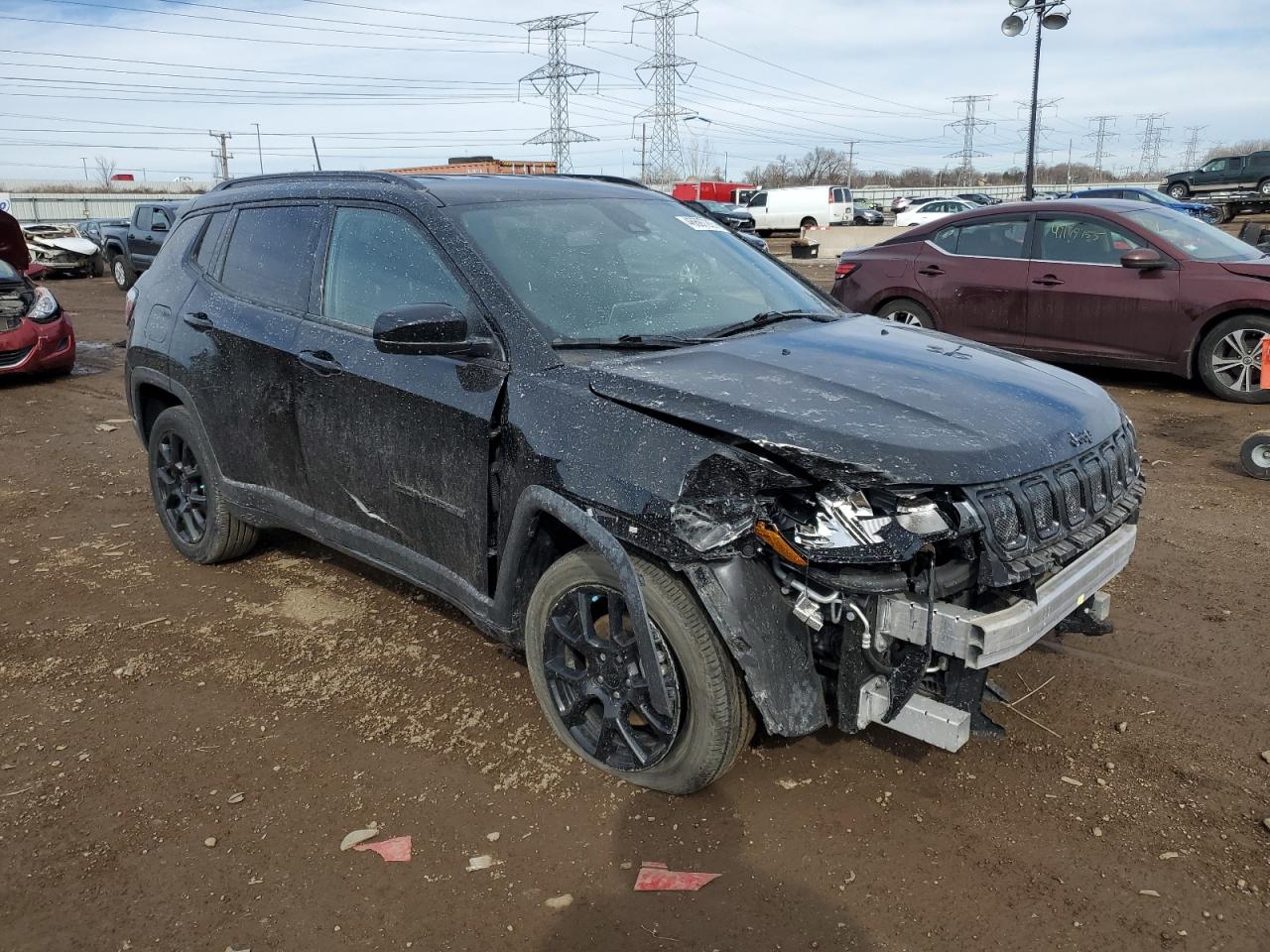 2022 JEEP COMPASS LATITUDE VIN:3C4NJDBB7NT194299