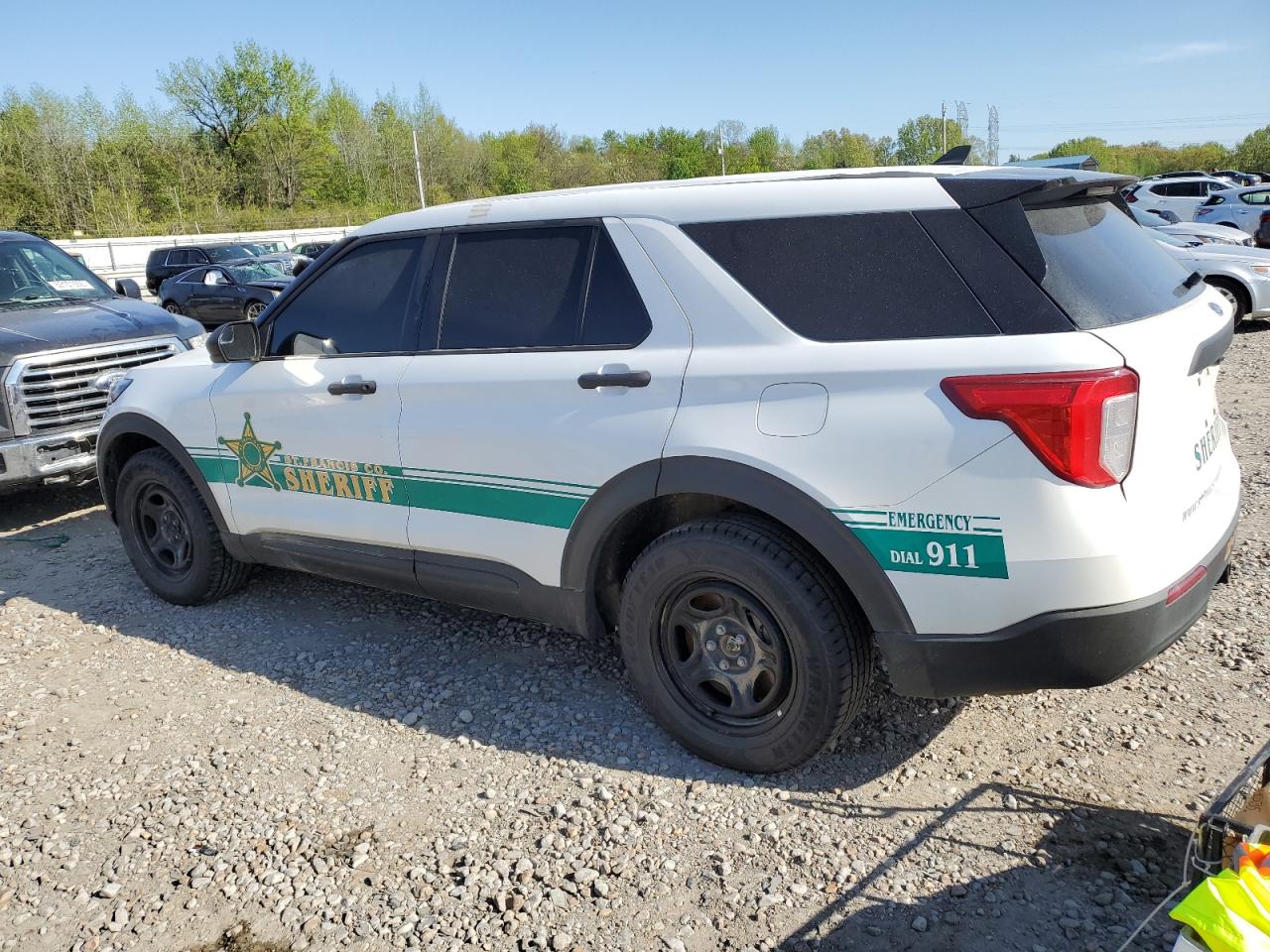 2022 FORD EXPLORER POLICE INTERCEPTOR VIN:1FM5K8AB3NGA49248