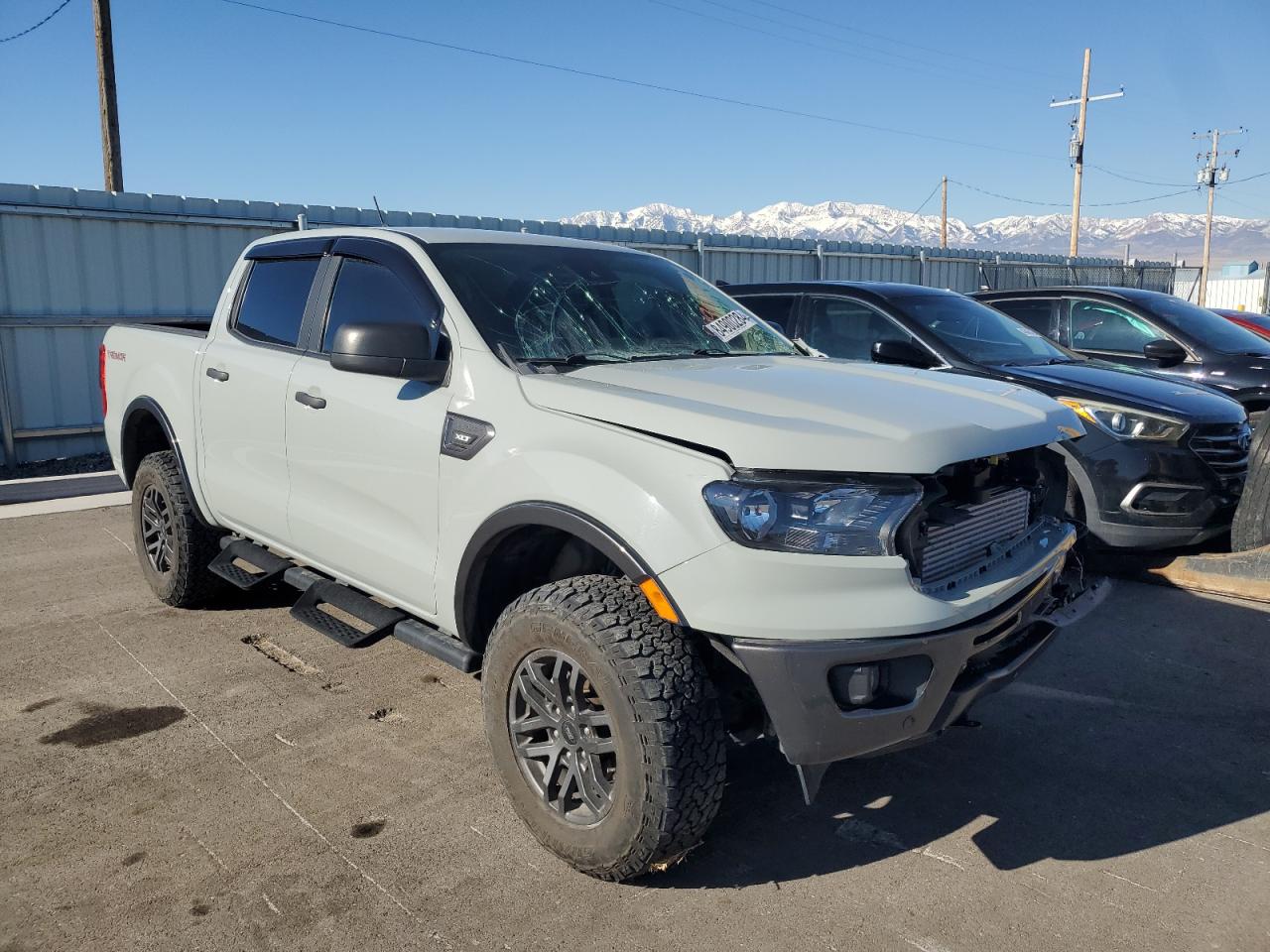 2022 FORD RANGER XL VIN:1FTER4FH9NLD41886