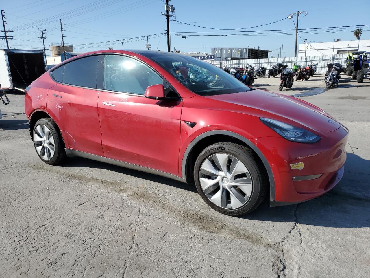 2022 TESLA MODEL Y  VIN:7SAYGDEE3NF318359