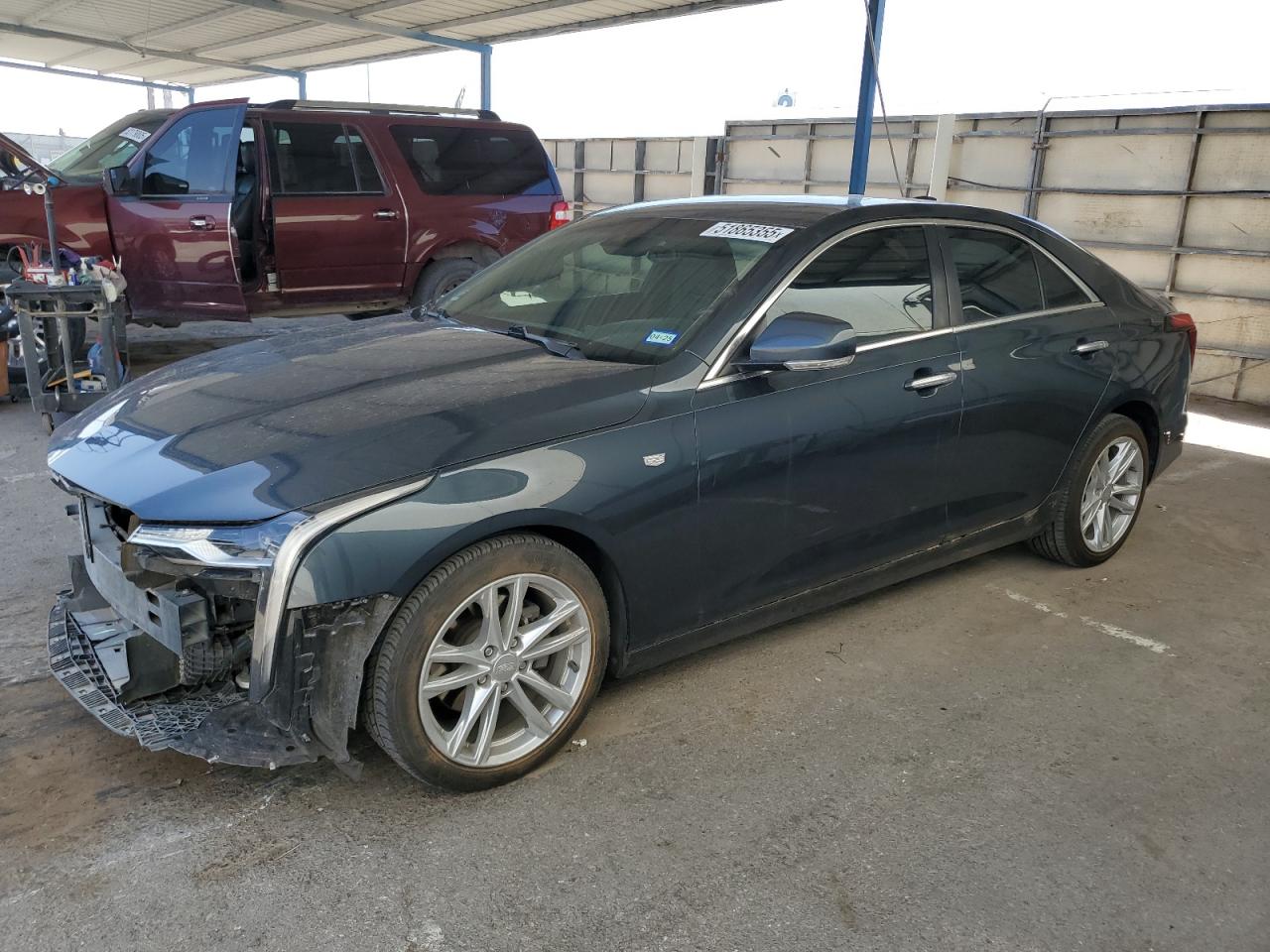 2022 CADILLAC CT4 LUXURY VIN:1G6DA5RK9N0129946