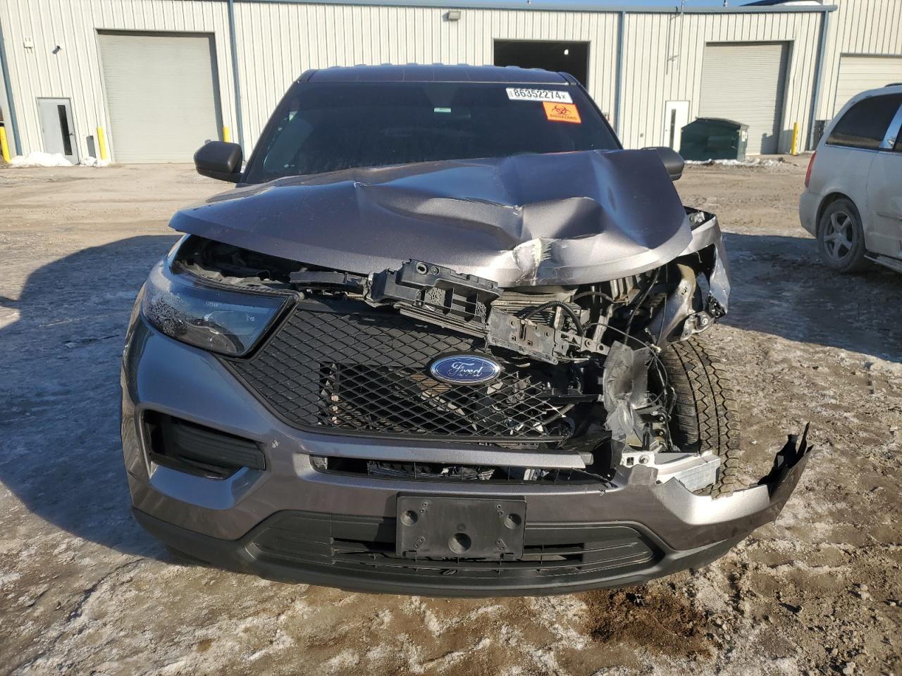 2022 FORD EXPLORER POLICE INTERCEPTOR VIN:1FM5K8ABXNGB01877