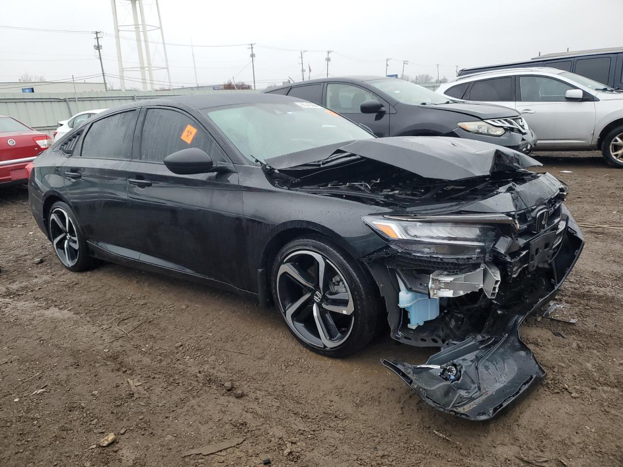 2022 HONDA ACCORD SPORT VIN:1HGCV1F34NA070612