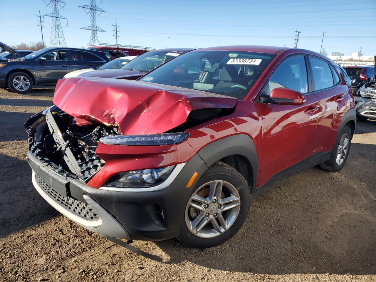 2023 HYUNDAI KONA SE VIN:KM8K22AB0PU038034