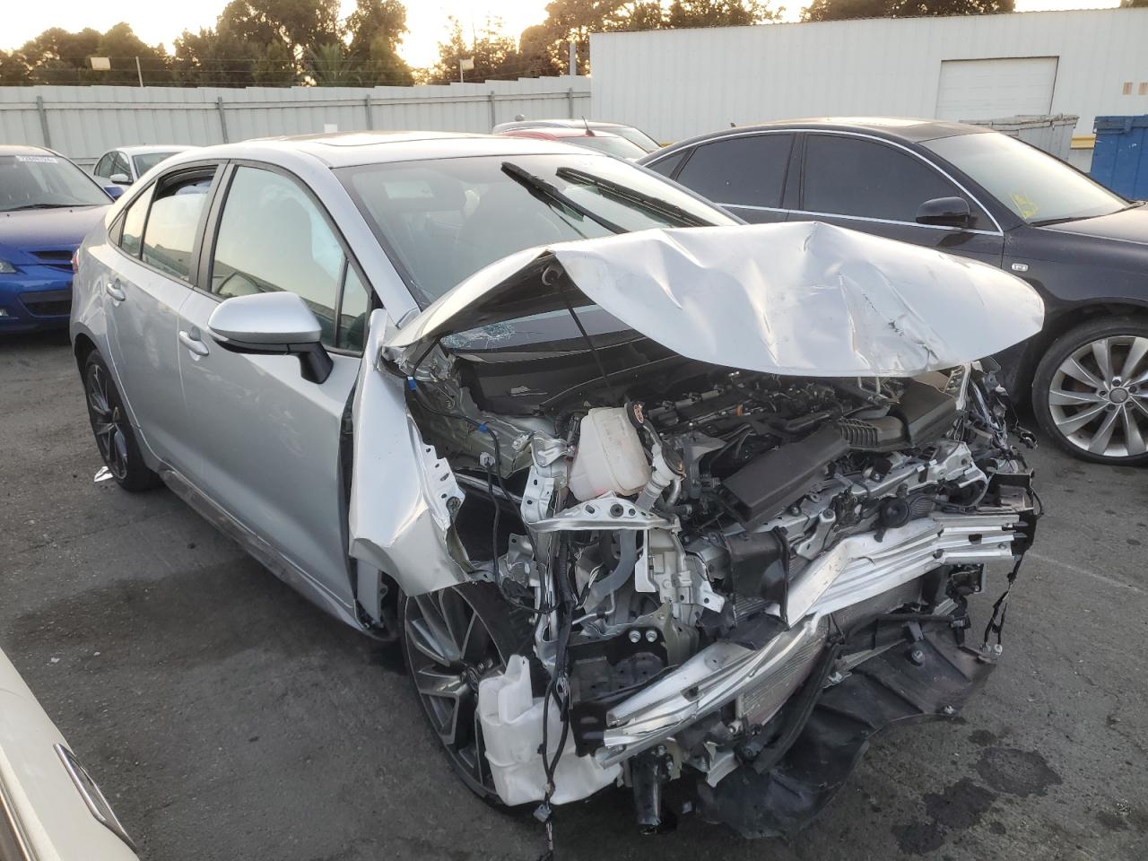 2022 TOYOTA COROLLA XSE VIN:5YFT4MCE8NP109576