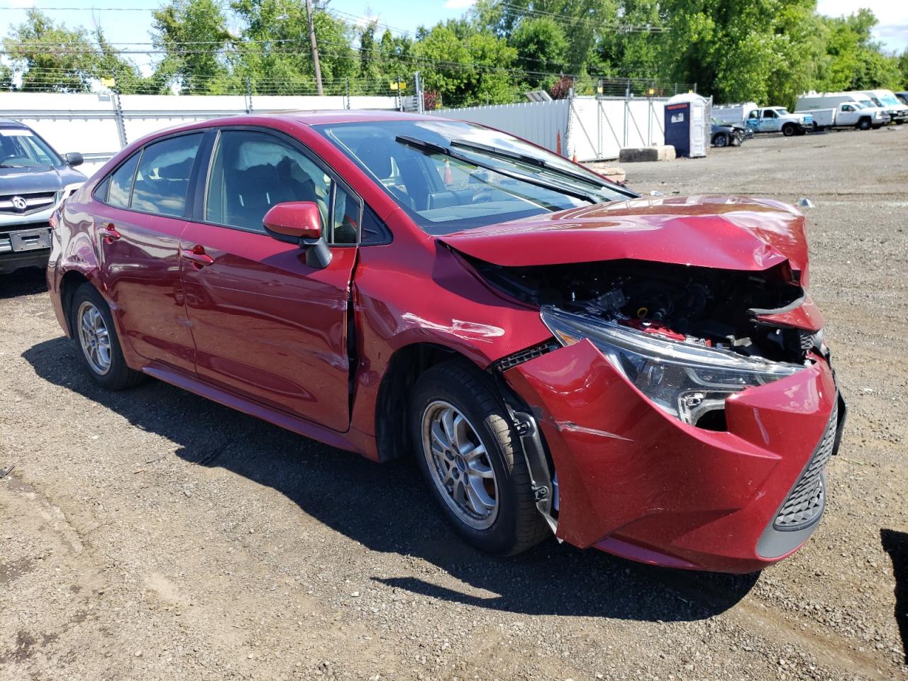 2022 TOYOTA COROLLA LE VIN:JTDEAMDE5NJ061717