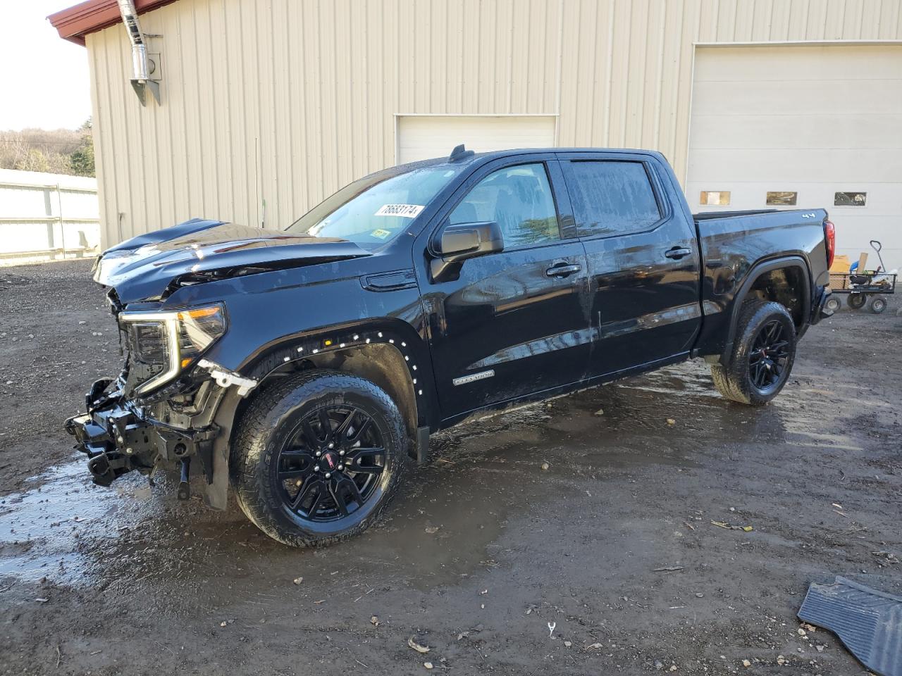 2022 GMC SIERRA K1500 ELEVATION-L VIN:3GTPUJEKXNG577446