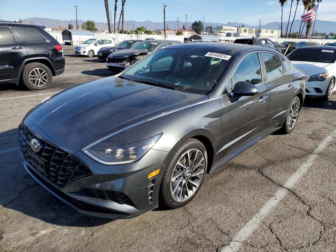 2022 HYUNDAI SONATA LIMITED VIN:KMHL34J21NA231983